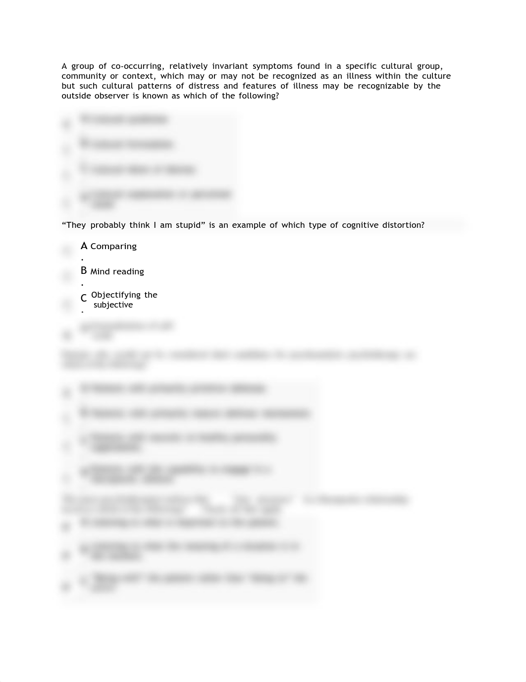 NRNP 6645NRNP 6645 PSYCHOTHERAPY WITH MULTIPLE MODALITIES MIDTERM EXAM WEEK 6 WITH 2 DIFFERENT VERSI_dgxmkxevrj5_page1