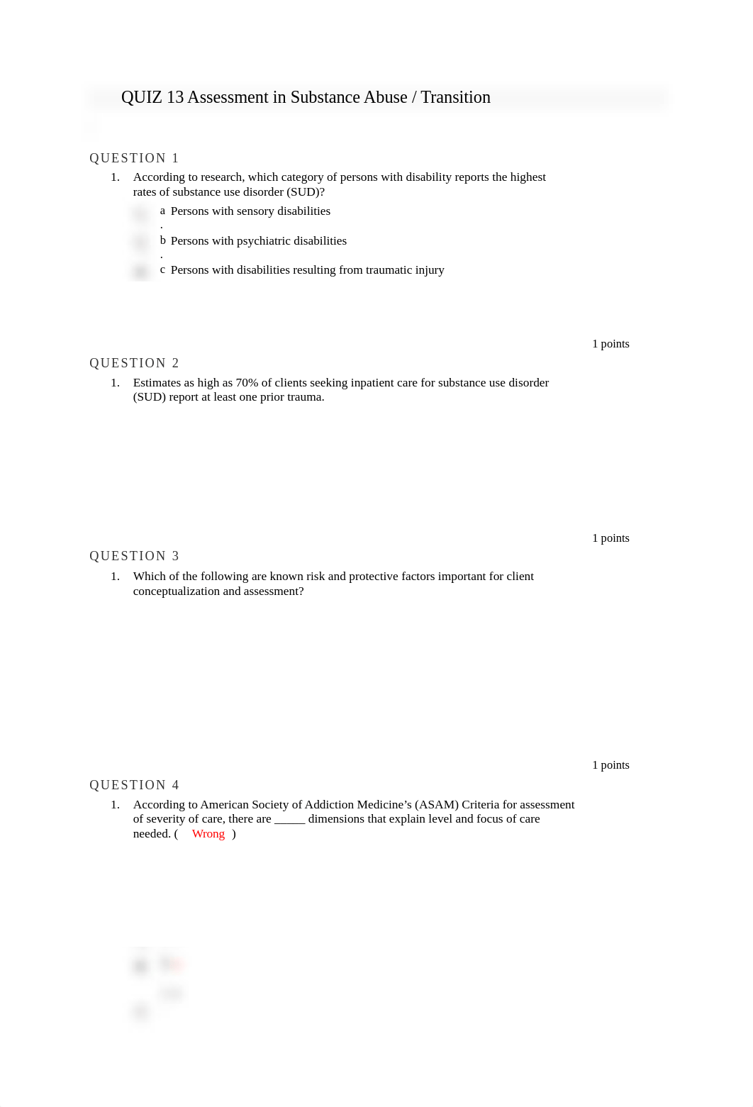 QUIZ 13 Assessment in Substance Abuse Spr21_dgxnpe6ajx7_page1