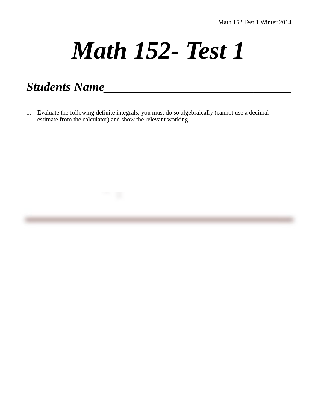 Math 152 - Test 1 Solutions_dgxplxncd5c_page1