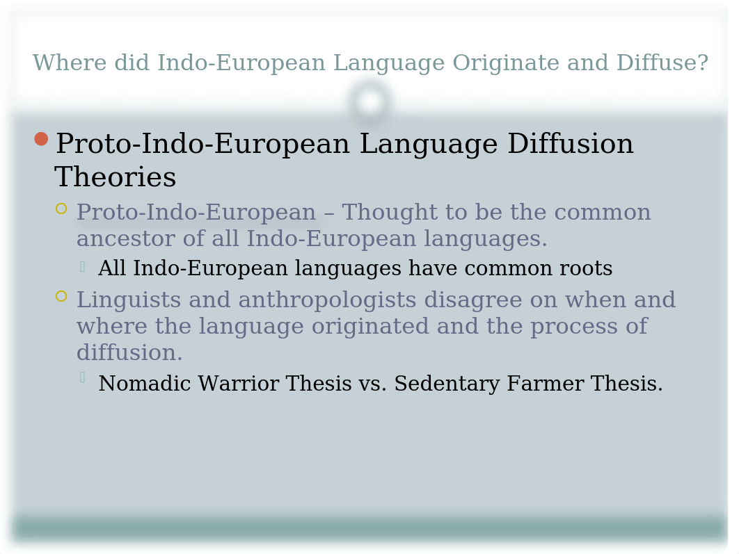 Lesson #29 - Theses of Indo-European Language Origin and Diffusion.pptx_dgxq0iyds7n_page1