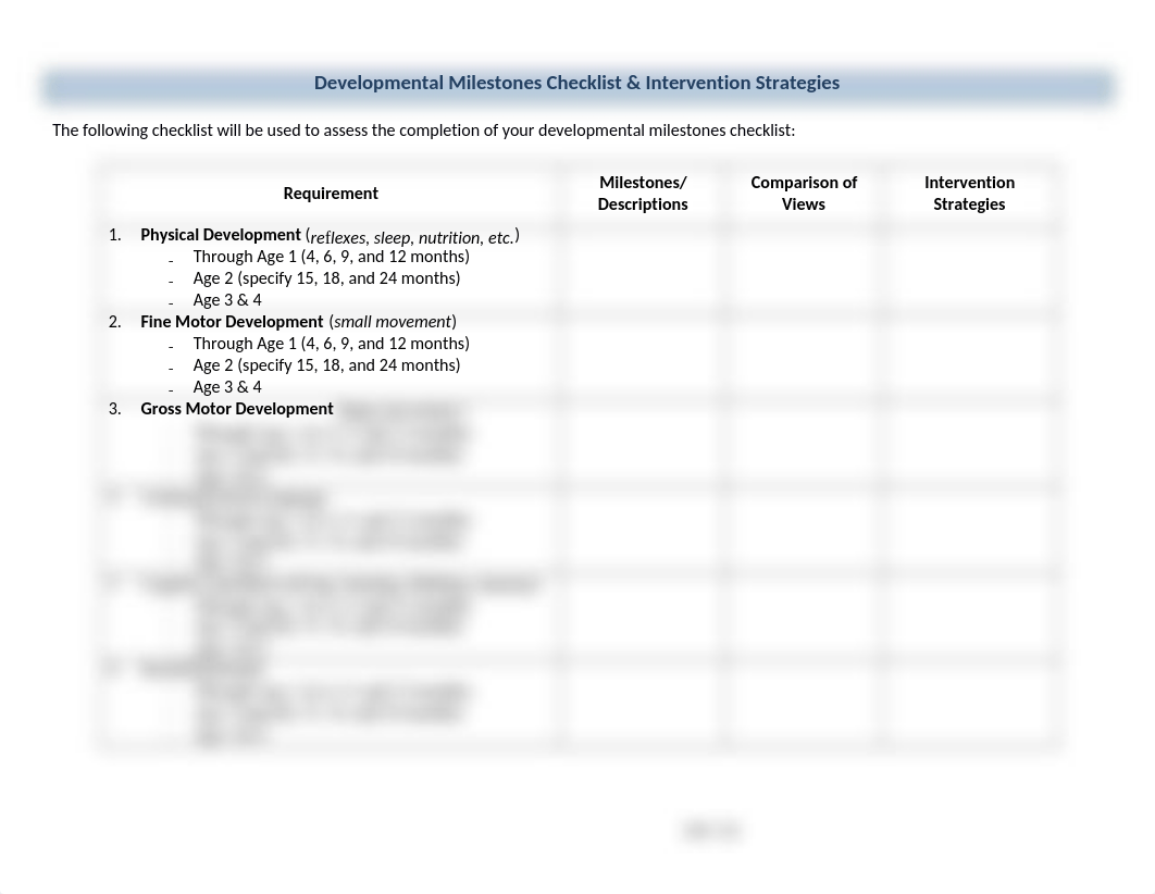 RUBRIC - Developmental Milestones Checklist.docx_dgxvxrsdeev_page1