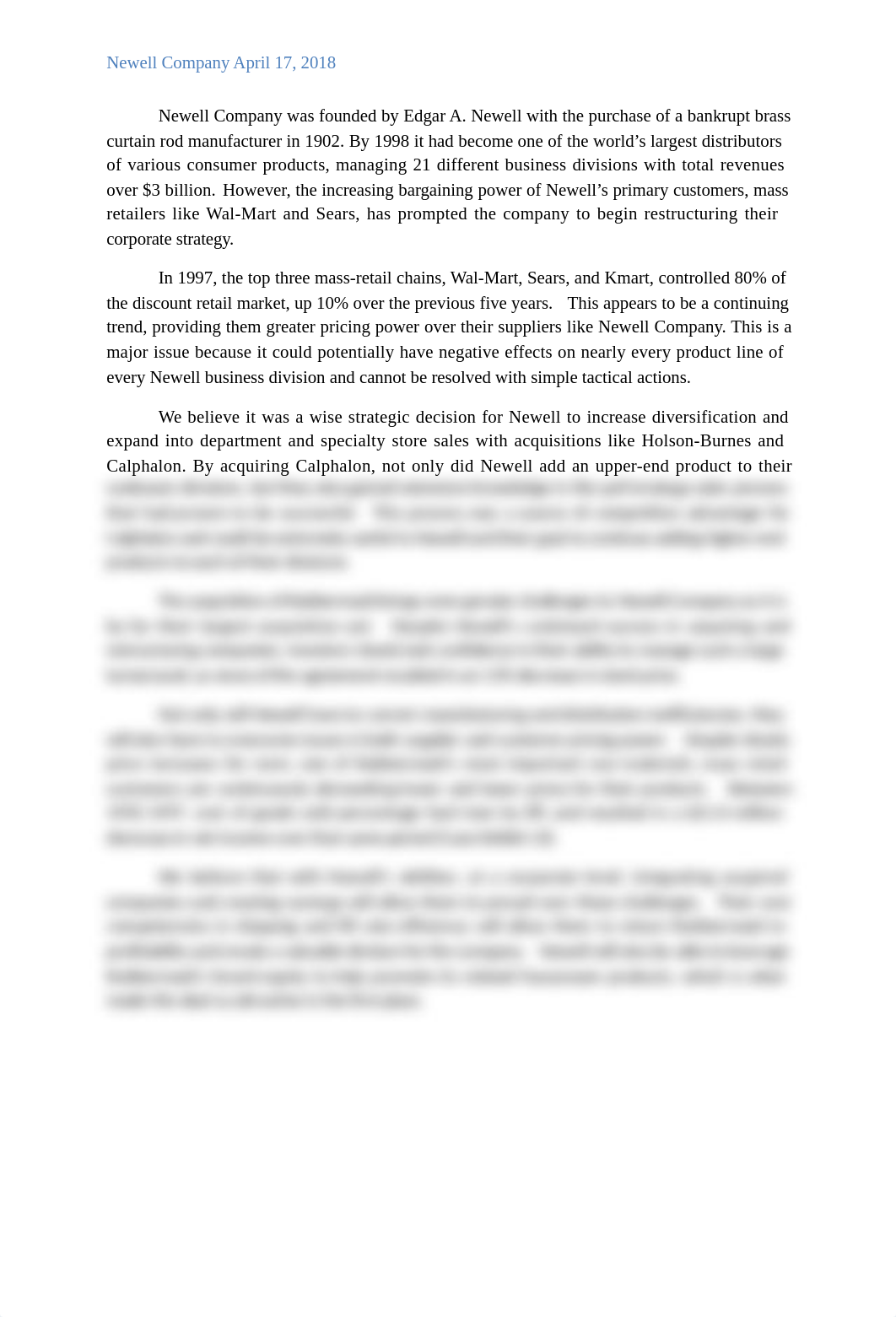 Newell Company Executive Summary.docx_dgy1dd9q27j_page2