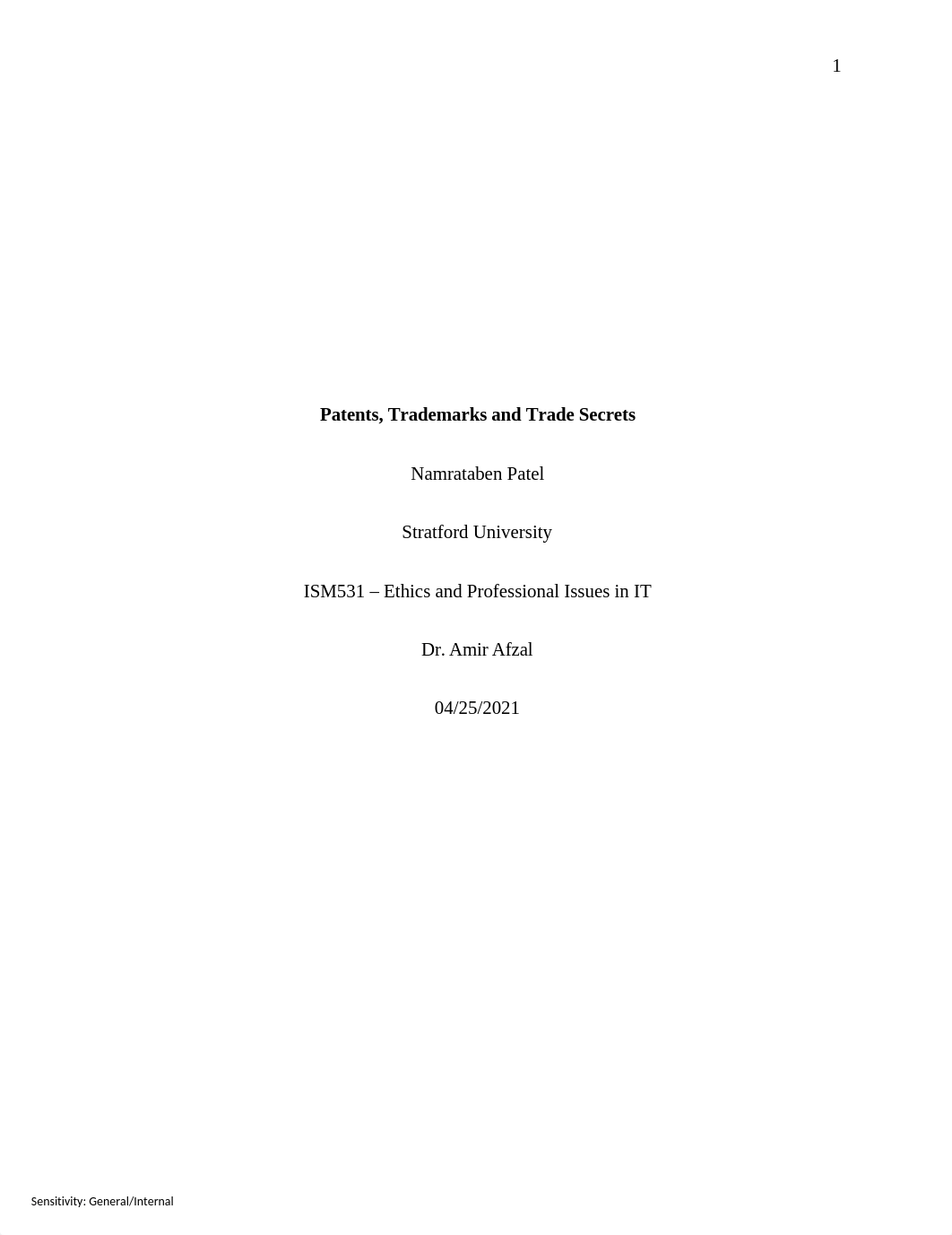 Task 3 - Patent, Trademarks and Trade Secrets.docx_dgylw2wkrvg_page1