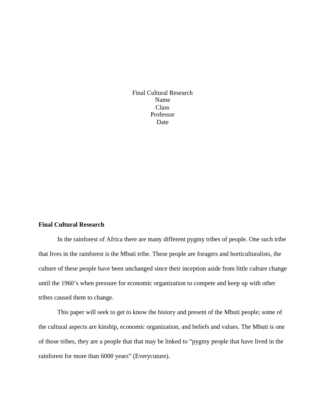 ANT 101 Final Cultural Research Paper - APA Format + References_dgzc6q056kg_page1