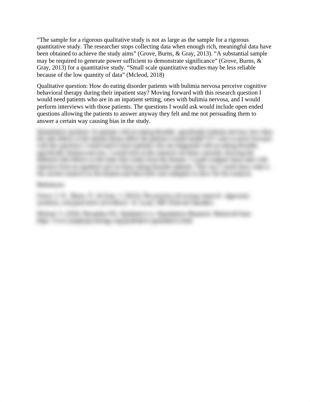 The sample for a rigorous qualitative study is not as large as the sample for a rigorous quantitativ_dgze62eyiov_page1