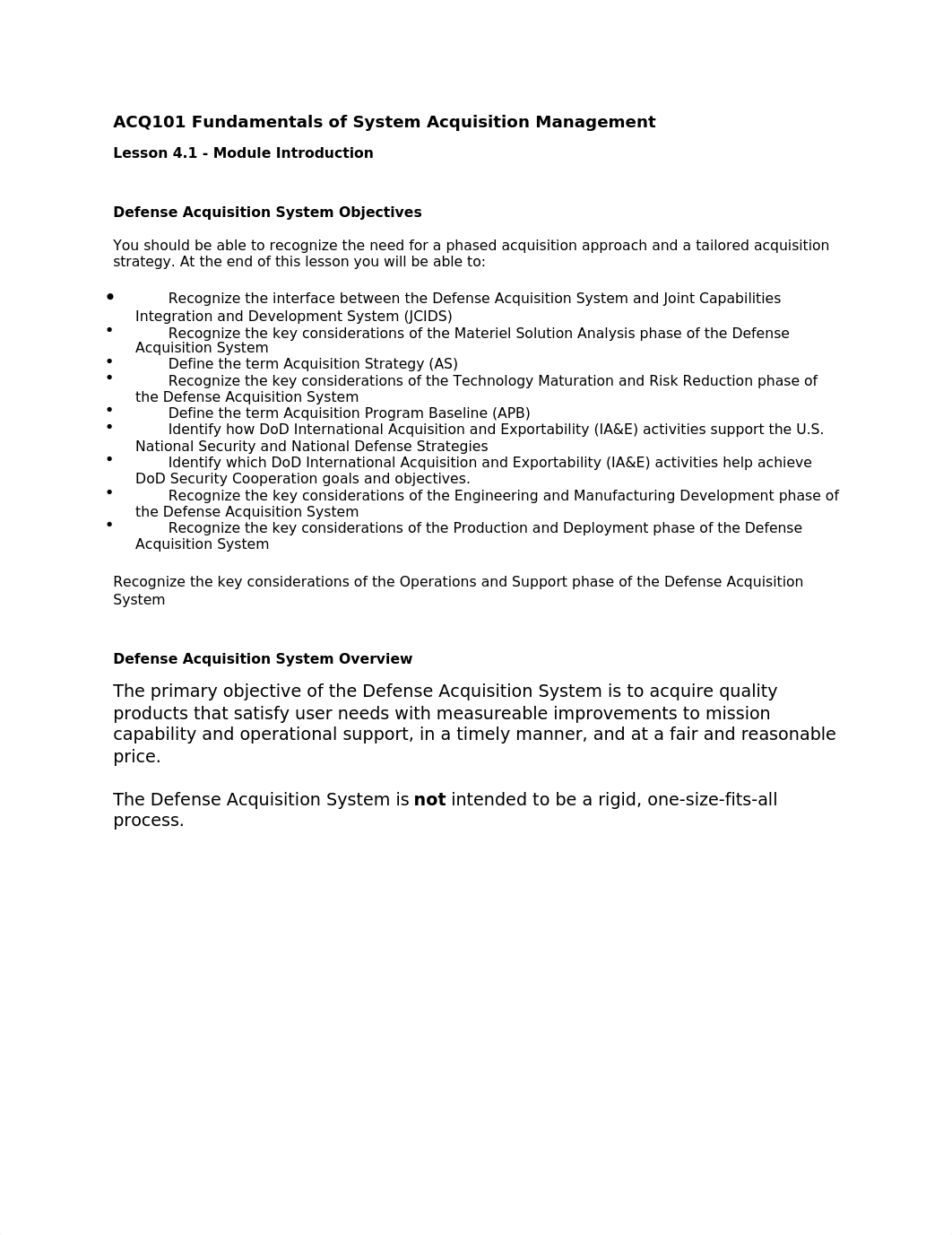 ACQ101 Fundamentals of System Acquisition Management Module 4.docx_dh03h25p3h6_page1
