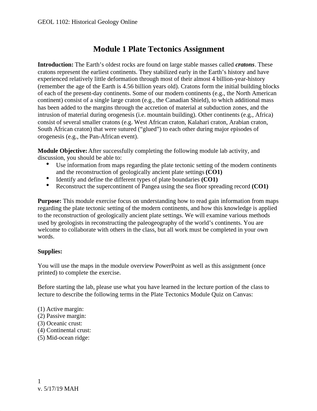 Module 1 Plate Tectonics Assignment.docx_dh0flyyby0x_page1