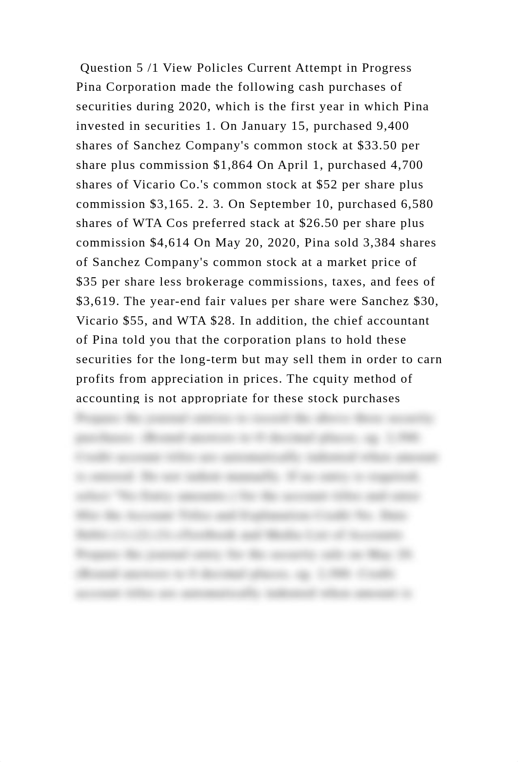 Question 5 1 View Policles Current Attempt in Progress Pina Corporat.docx_dh0ghz1v8fz_page2