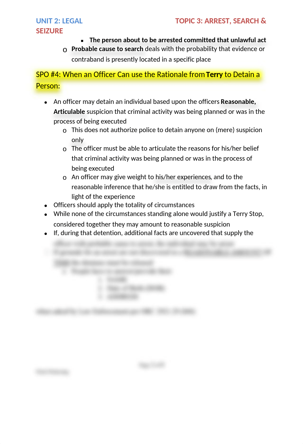 Unit 2 - Topic 3 Arrest, Search & Seizure SPOs.docx_dh0u97kcznw_page2