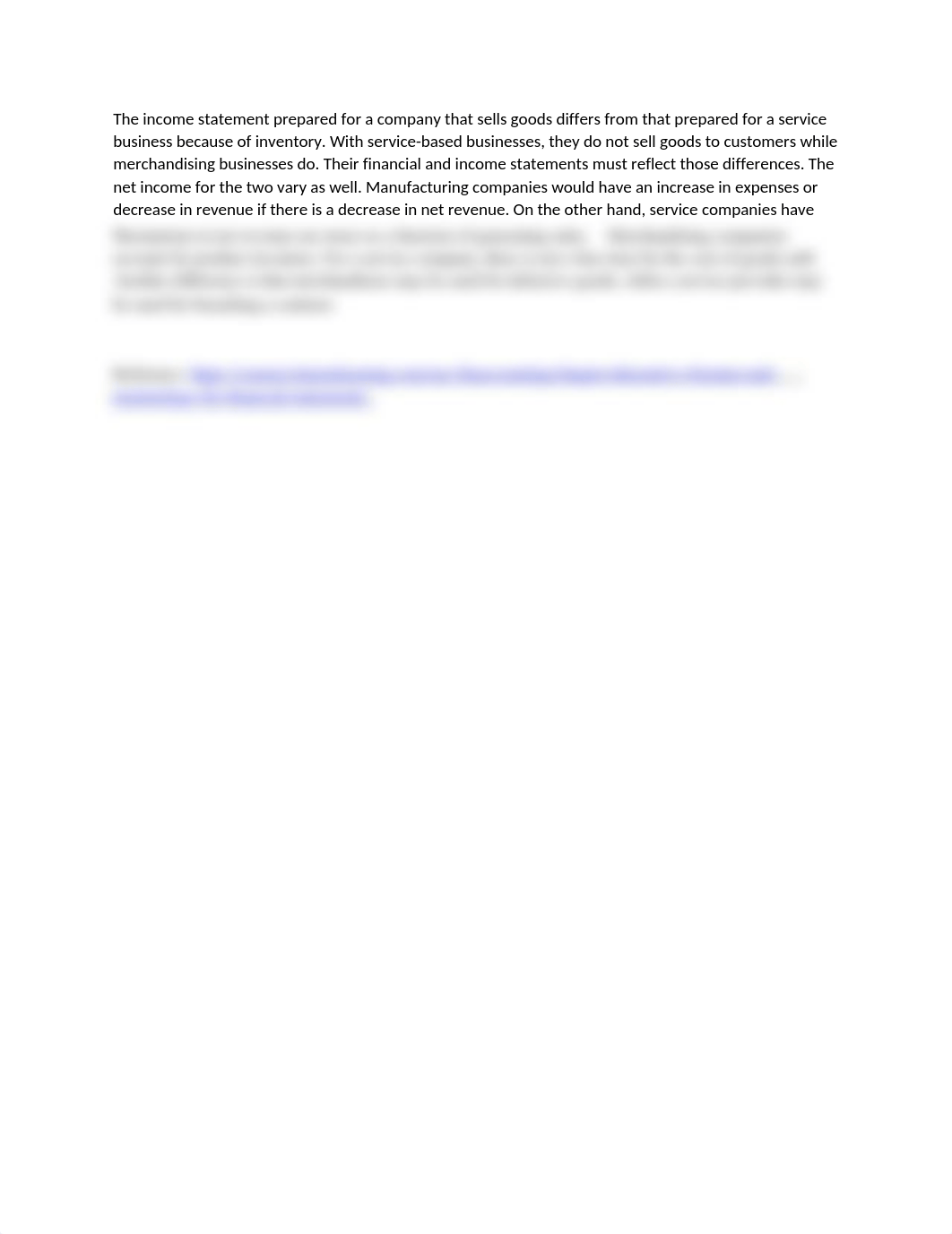 The income statement prepared for a company that sells goods differs from that prepared for a servic_dh0vdslcqju_page1