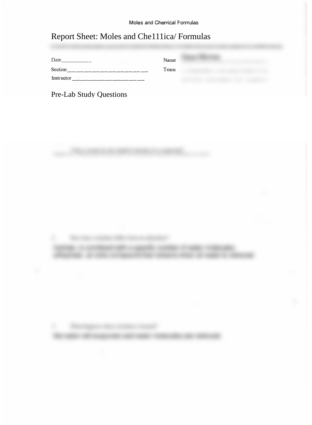 Pre Lab 7 Activity - Moles and Chemical Formulas fillable pdf.pdf_dh0yubh73ru_page1