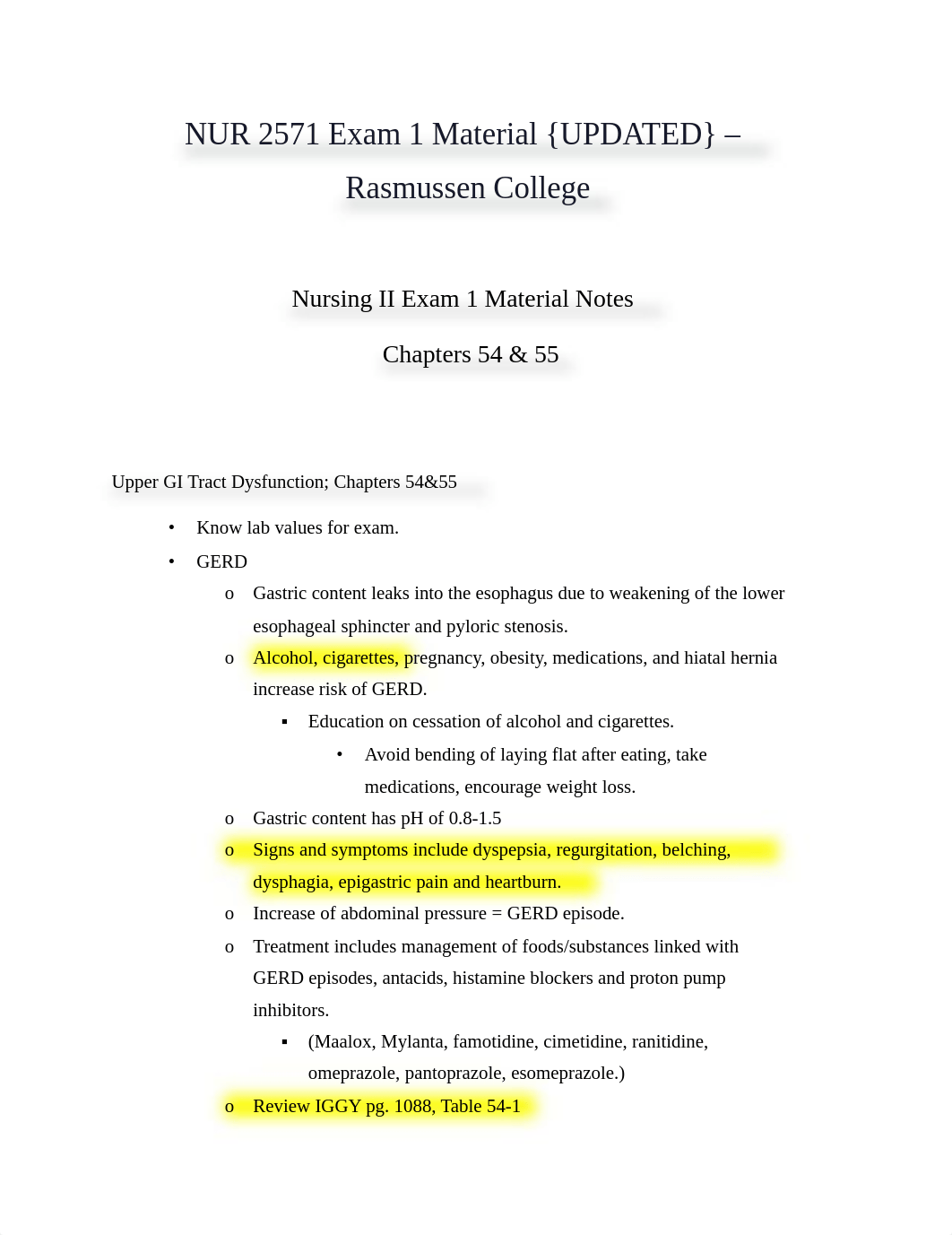 NUR 2571 Exam 1 Material {UPDATED} - Rasmussen College.pdf_dh165hujxoj_page1