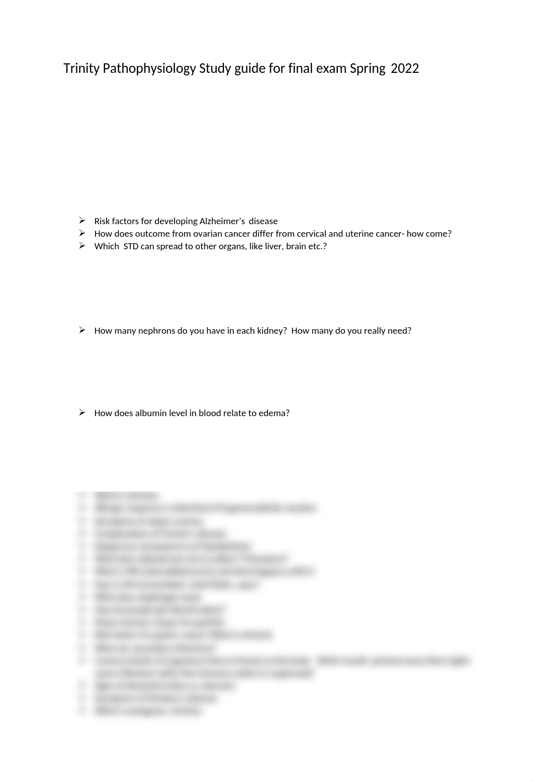 Trinity Pathophysiology Study guide for final exam Spring  2022.docx_dh17dyxojlr_page1