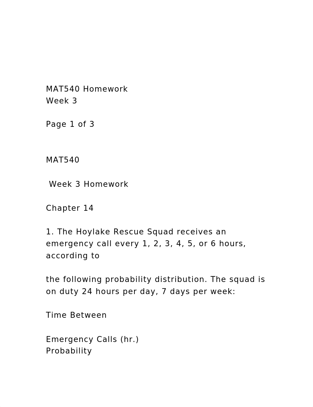 MAT540 Homework Week 3 Page 1 of 3  MAT540  We.docx_dh17ohezyye_page2