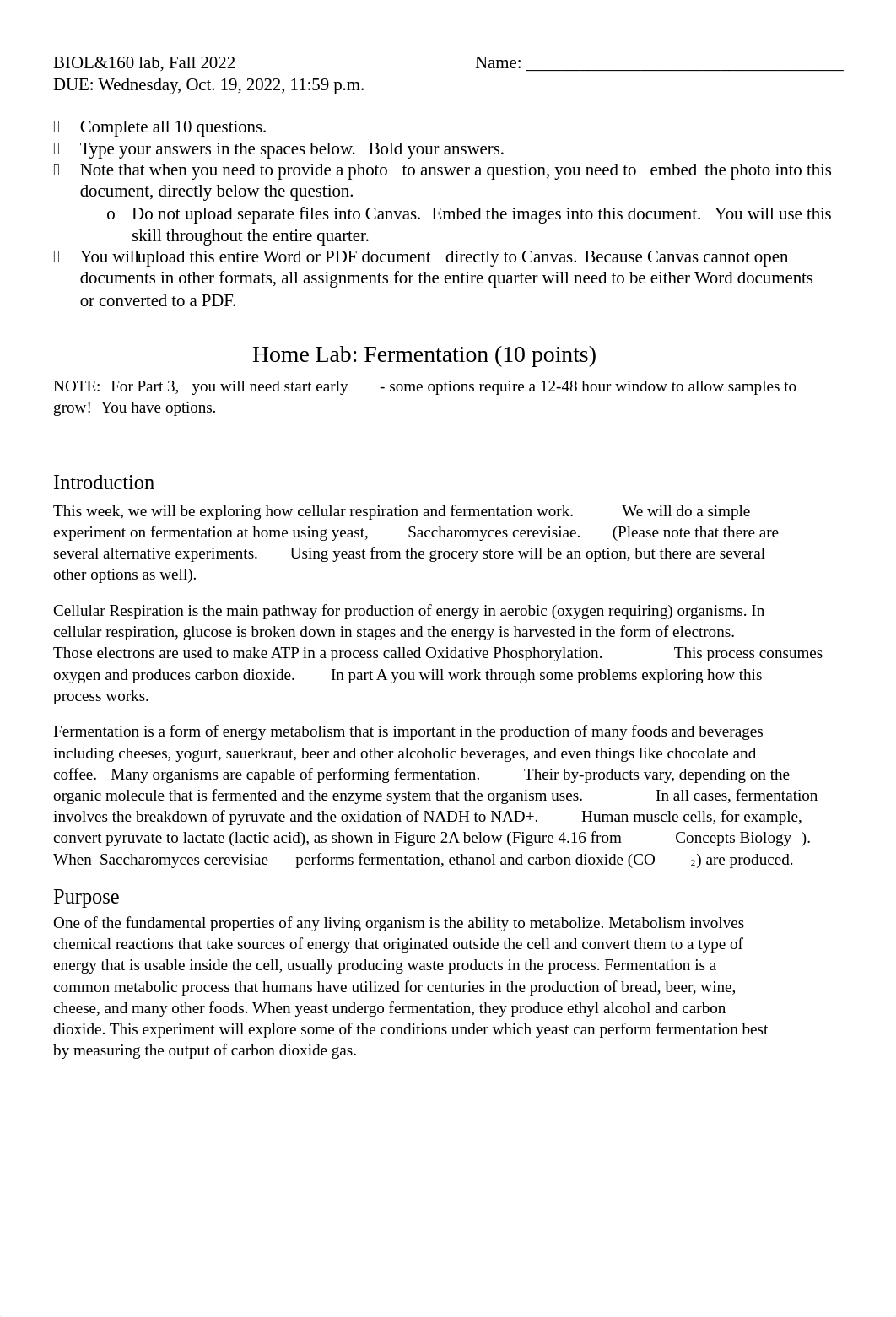 BIOL&160 Fall 2022 Fermentation due Oct. 19.docx_dh1q69nkqx8_page1