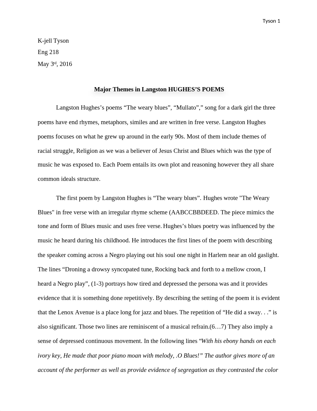 critical analysis of the major themes of three langstong hughes poem_dh1ta3c4dli_page1