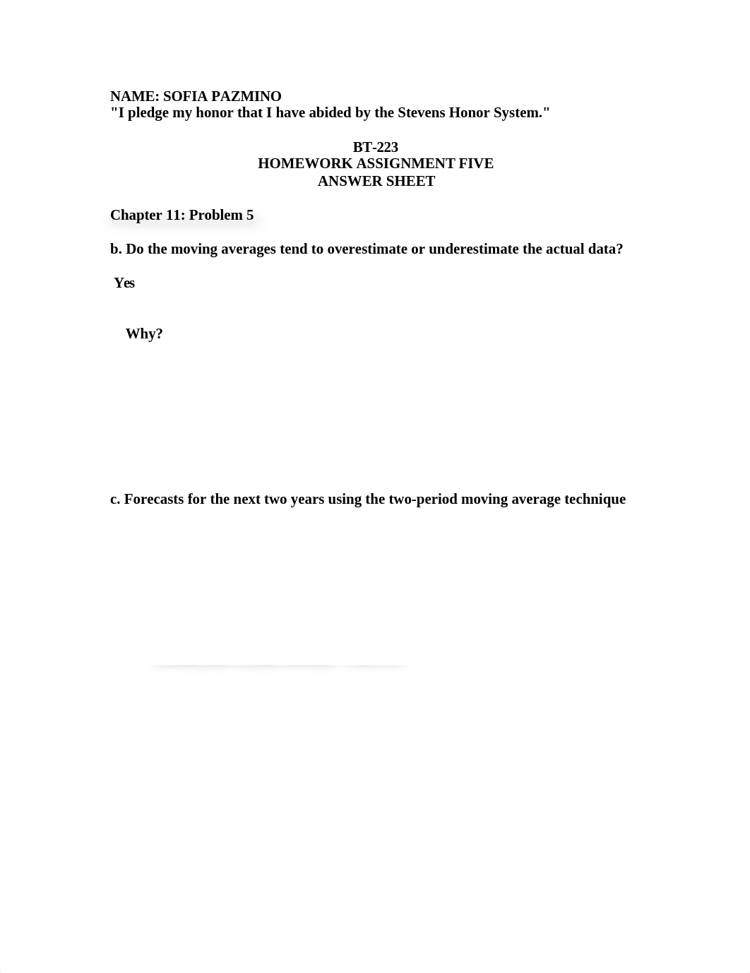 1-Answer Sheet; Homework Assignment 5; Chapter 11-1.doc_dh2cmtt86xn_page1