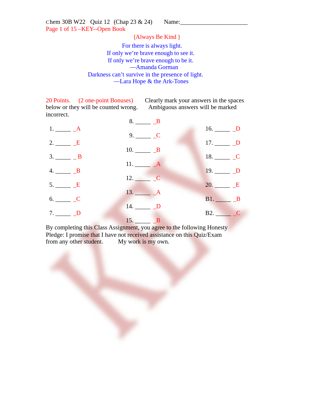 Chem 30B W22 Lecture Quiz 12 KEY.pdf_dh2hkvc3wdw_page1