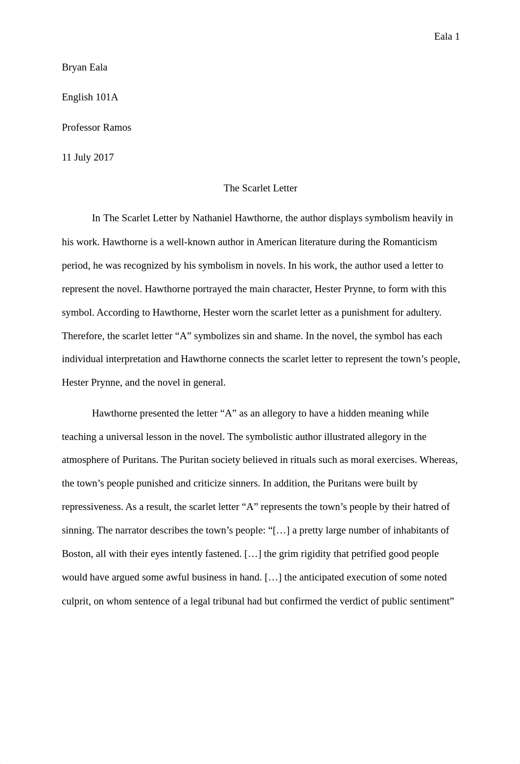 The Scarlet Letter - Symbolism Final Essay .docx_dh2sjpshphg_page1