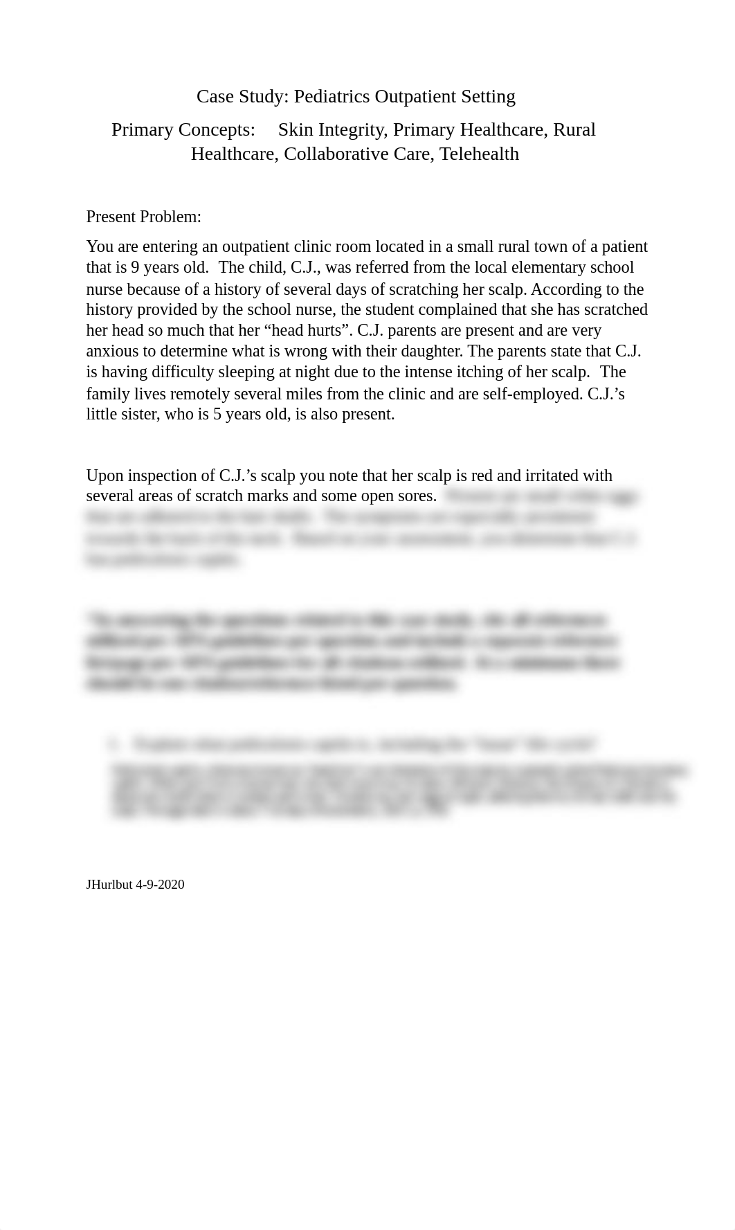 Pediculosis Capitis Case Study.pdf_dh34nc2l668_page1