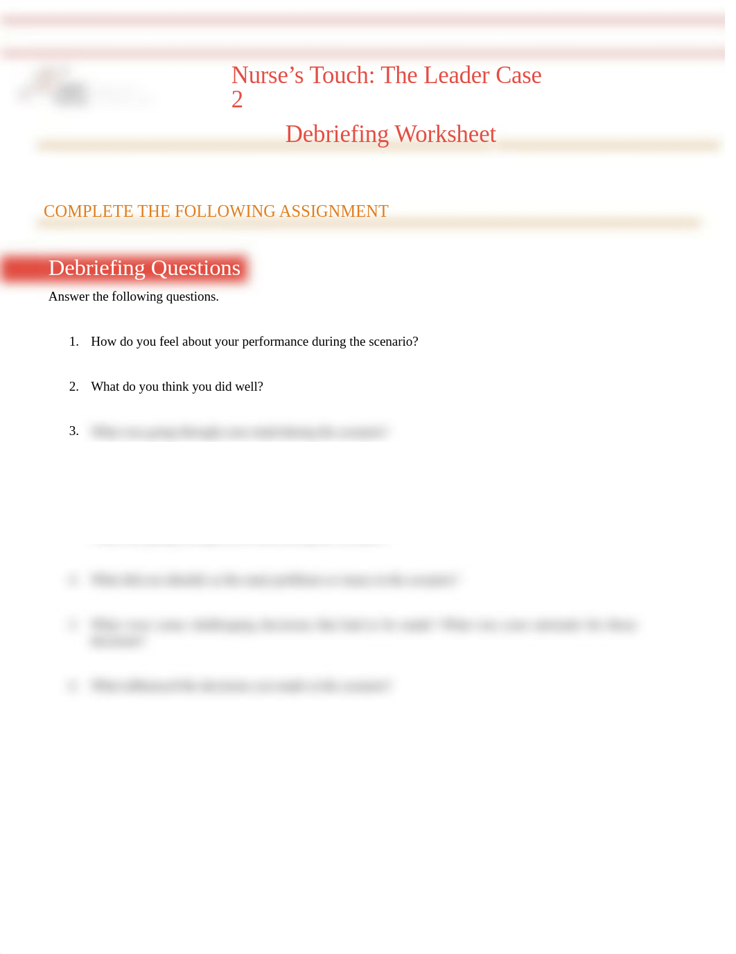 Nurses Touch The Leader Case 2 Debriefing.docx_dh36fbdyapm_page1