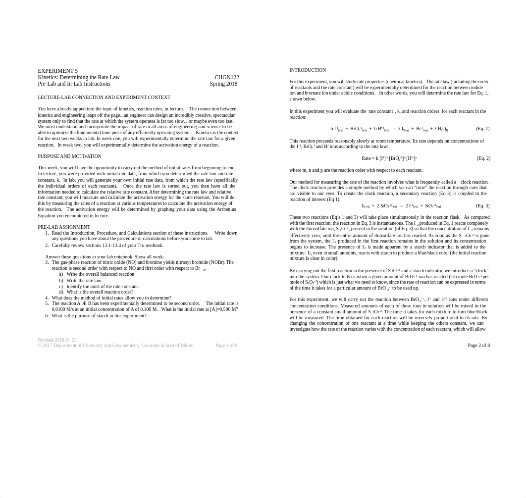 Kinetics (Determining Rate Law) Handout.pdf_dh3ycmfy1d4_page1