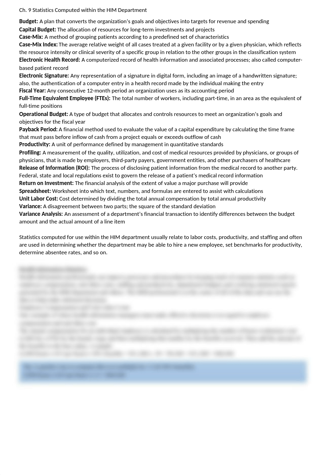Ch. 9 Statistics Computed within the HIM Department.docx_dh3ycr45jhu_page1
