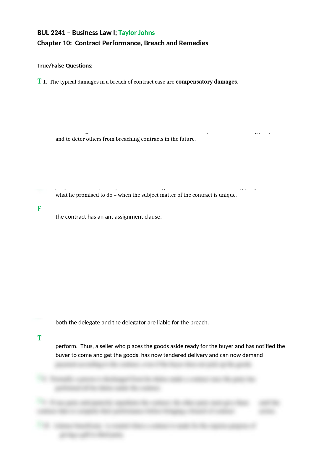 Chapter 10, Contract Performance, Breach & Remedies_dh41u1hbgqb_page1