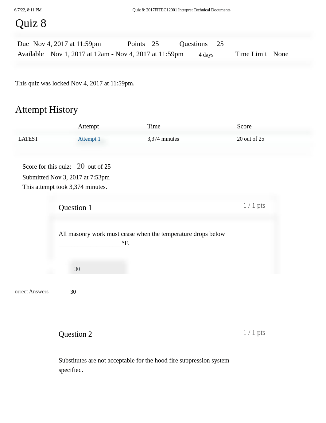 Quiz 8_ 2017FITEC12001 Interpret Technical Documents.pdf_dh47dzgz00y_page1