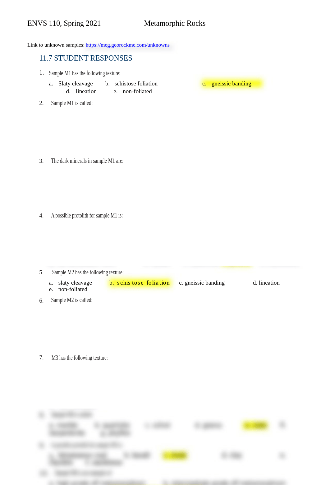 ENVS 110_lab 7 metamorphic rocks_students (1).docx_dh4c8ivydf5_page1