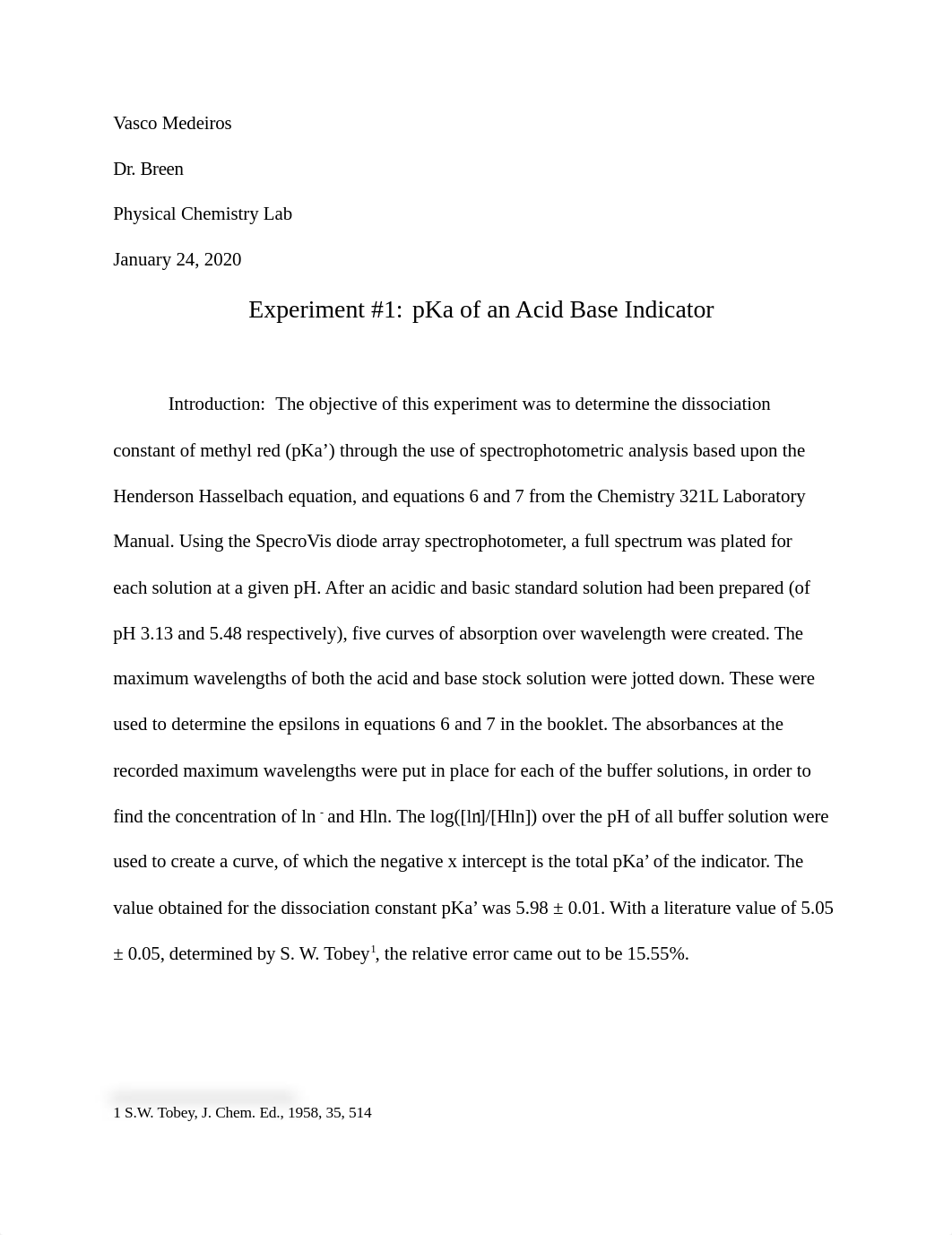 Experiment #1: pKa of an Acid Base Indicator_dh4du3h0dfn_page1