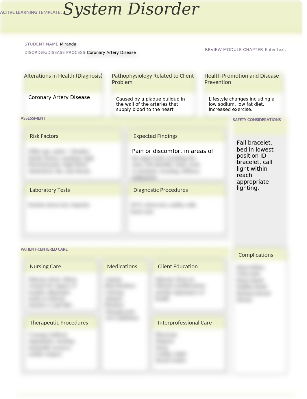 ATI System Disorder Template coronary artery disease.docx_dh4ilrm53yc_page1