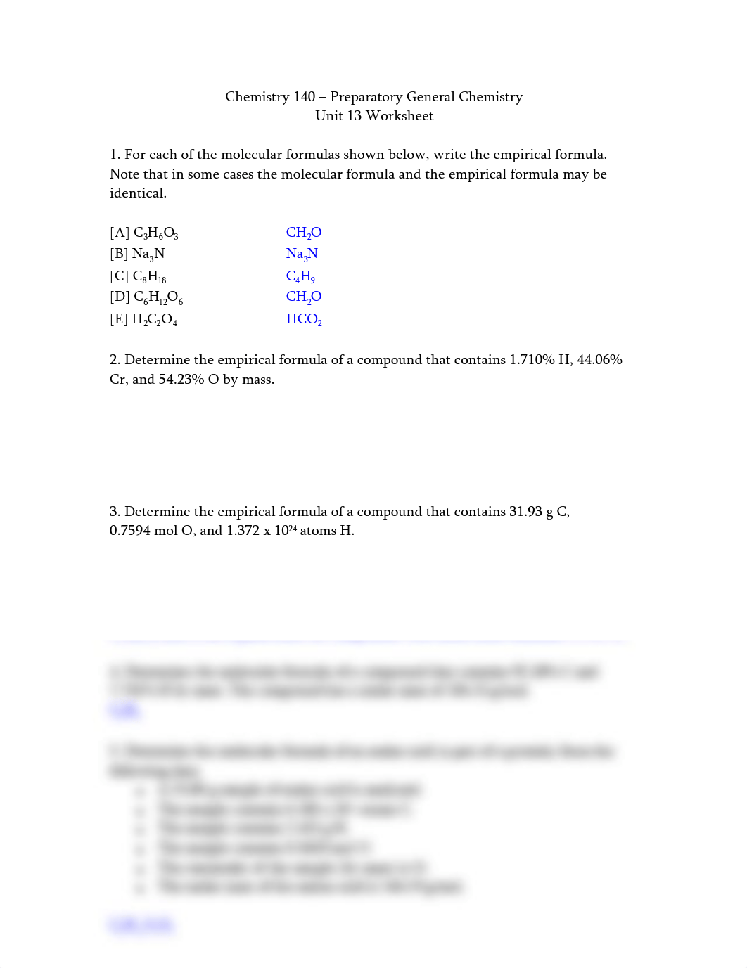 KEY Chem 140 Worksheet Unit 13.pdf_dh4nryy4tiw_page1