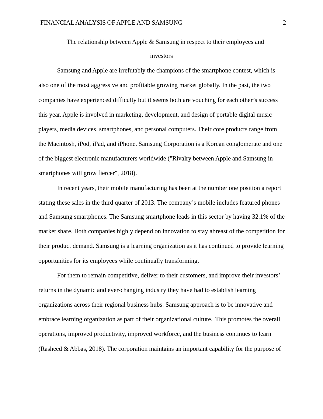 An Analysis of Apple & Samsung-Final.docx_dh4qn7nsgv1_page2