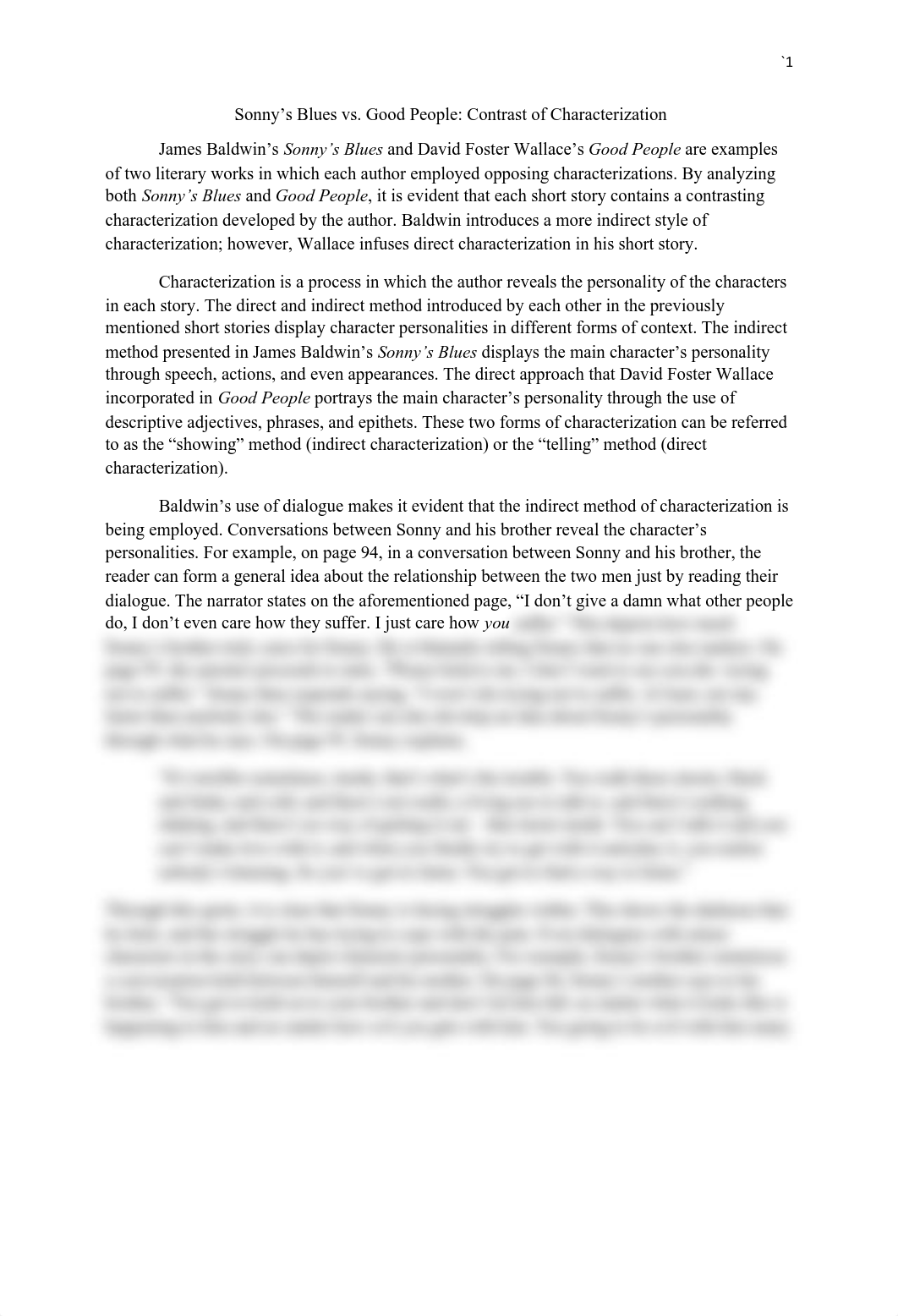 Sonny's Blues vs. Good People- Contrast of Characterization_dh4rh89ims1_page1