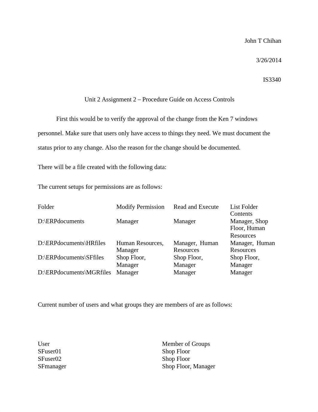 Unit 2 Assignment 2 - Procedure Guide on Access Controls_dh4xama8gnf_page1