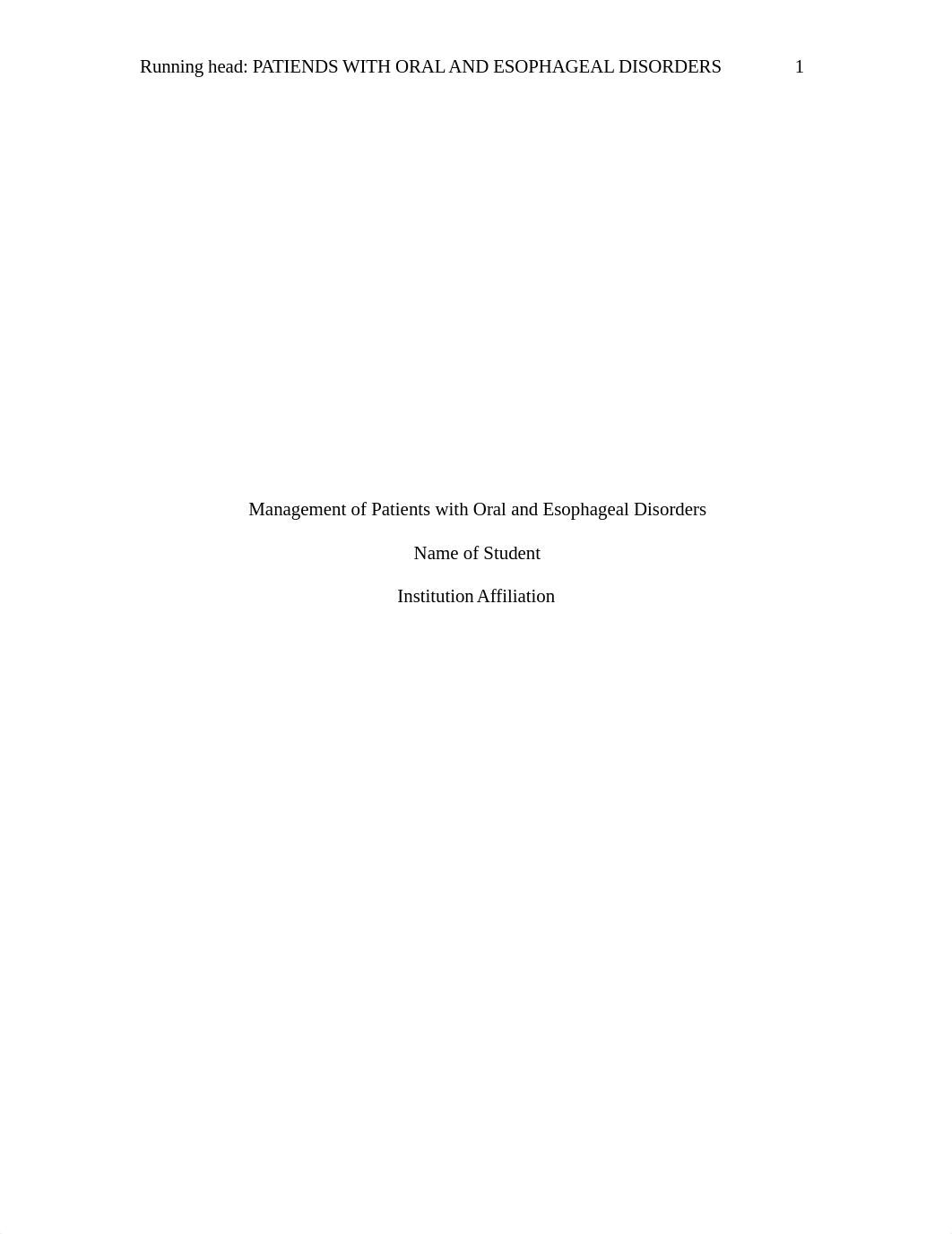 2573812- Management of Patients with Oral and Esophageal Disorders.docx_dh4zr9szdzw_page1