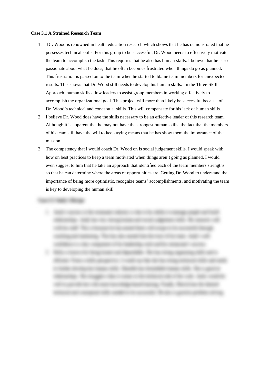 Module 2 Homework Chapter 3 and 4 Cases, Behavioral Questionnaire, One Minute Manager.docx_dh516hedb1h_page1