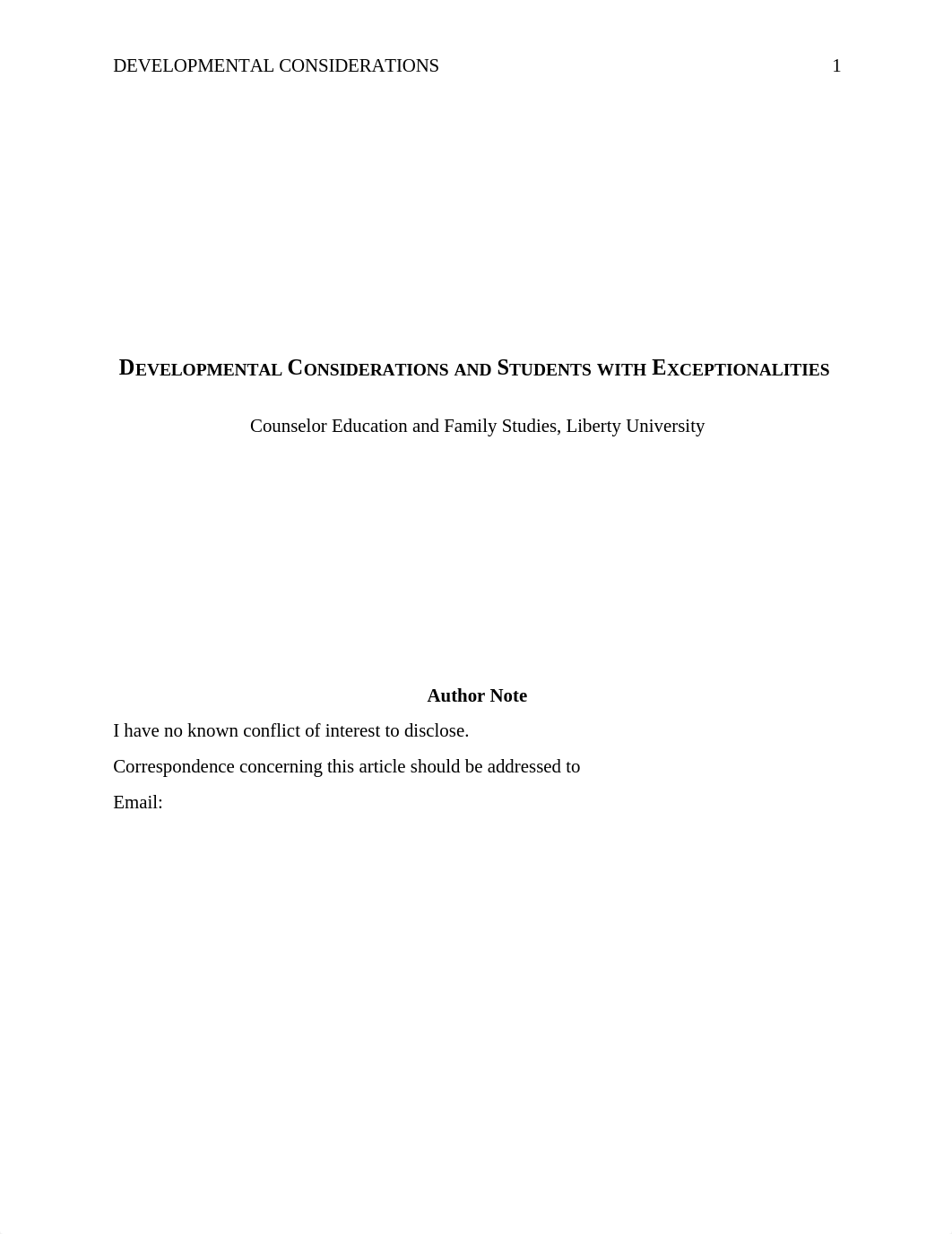 Developmental Considerations and Students with Exceptionalities Assignment.docx_dh52ywh2inv_page1