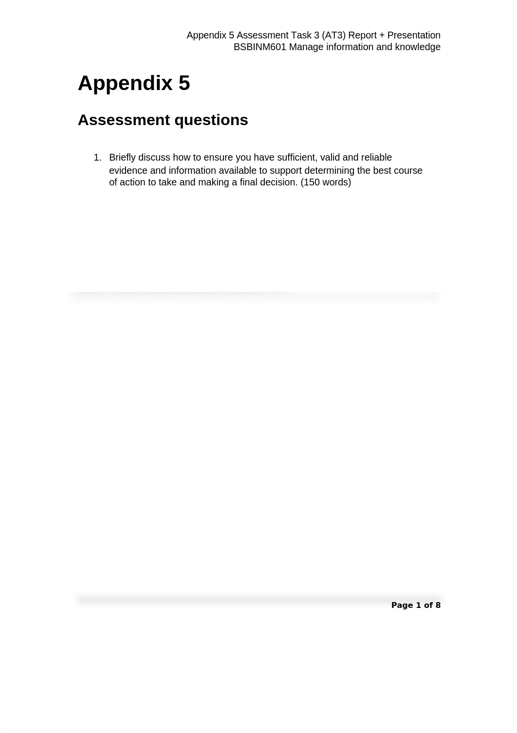 BSBINM601 Erica10383 AT3 Item 4 - Appendix 5 questions.docx_dh5lgtz6eh8_page1