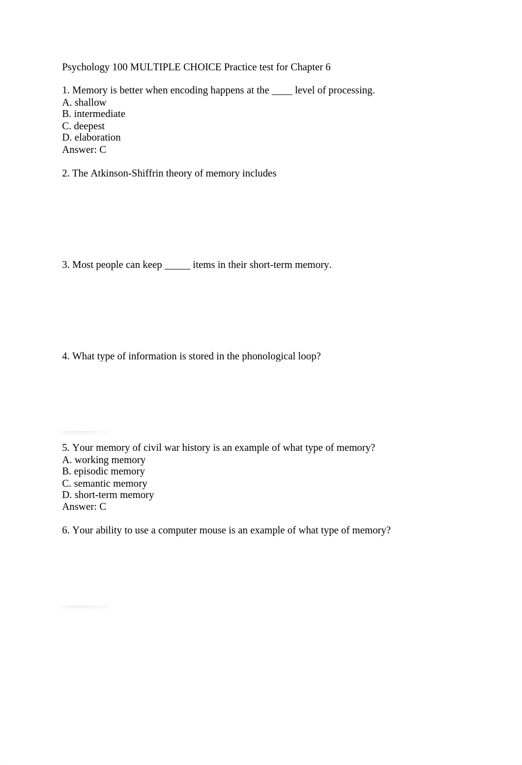 Psych 100 Multiple Choice practice test for Chapter 6.docx_dh5lsaginwx_page1