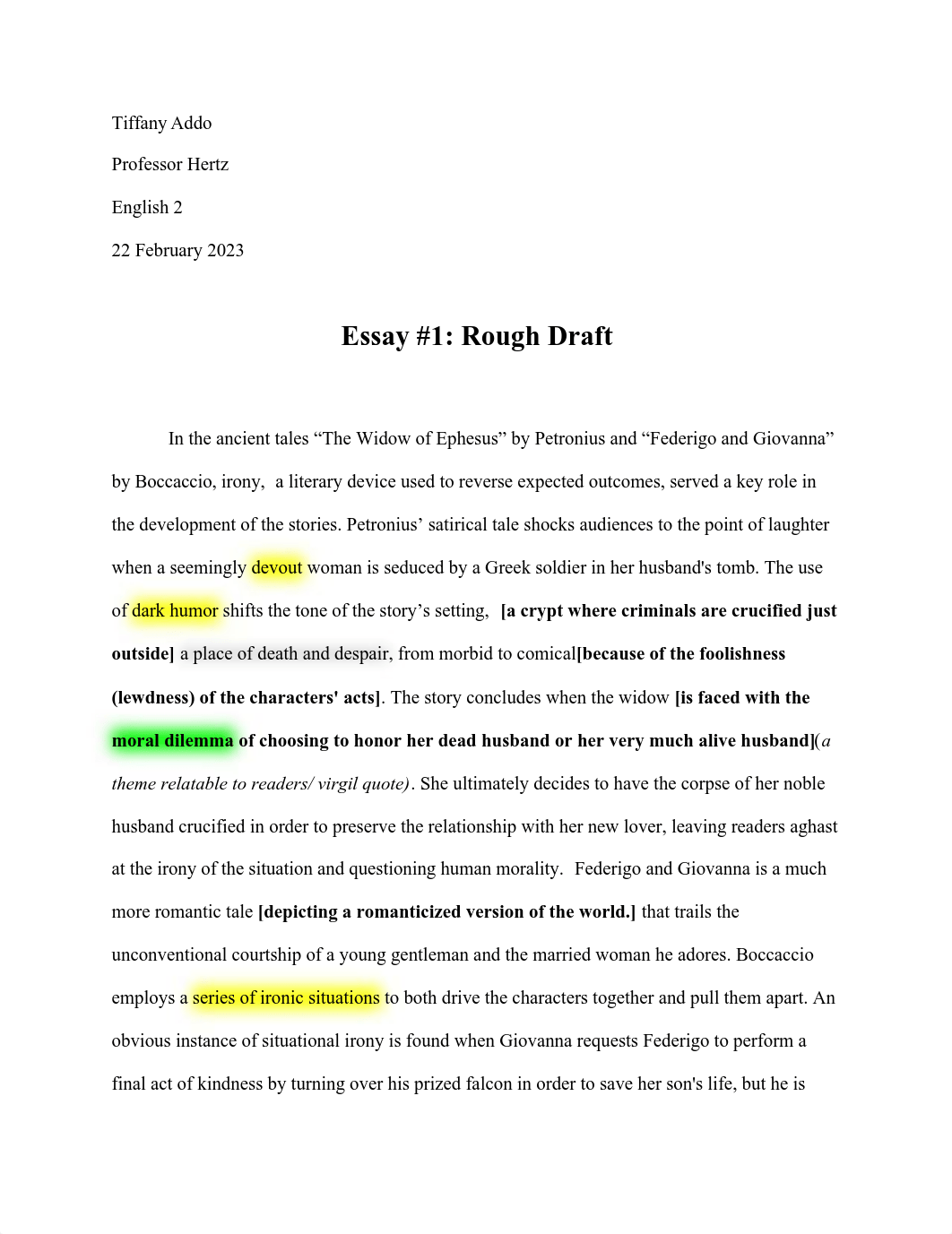 Essay #1 Rough Draft.pdf_dh5svz43h3a_page1