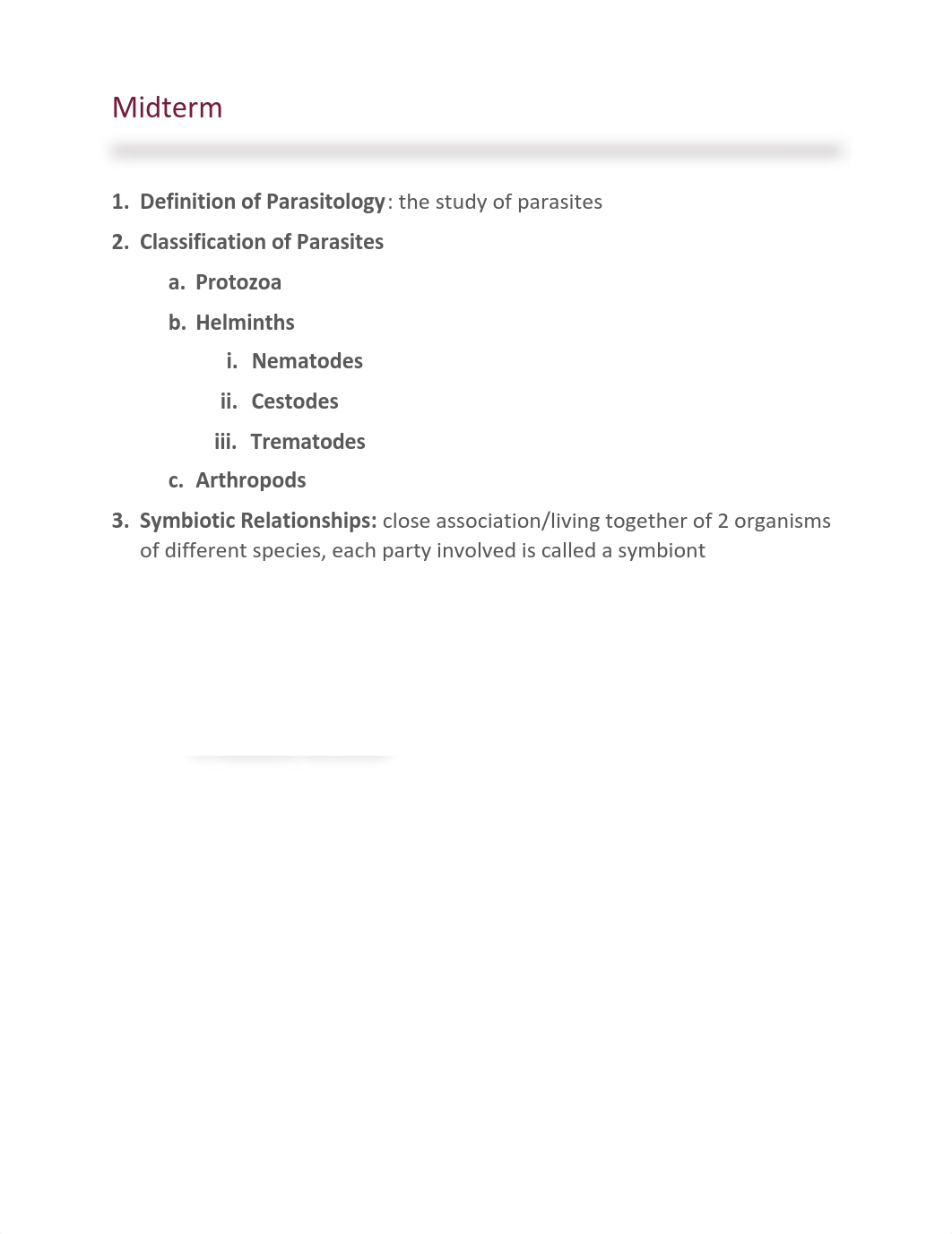 Parasitology Midterm.pdf_dh6fmcwgymj_page1