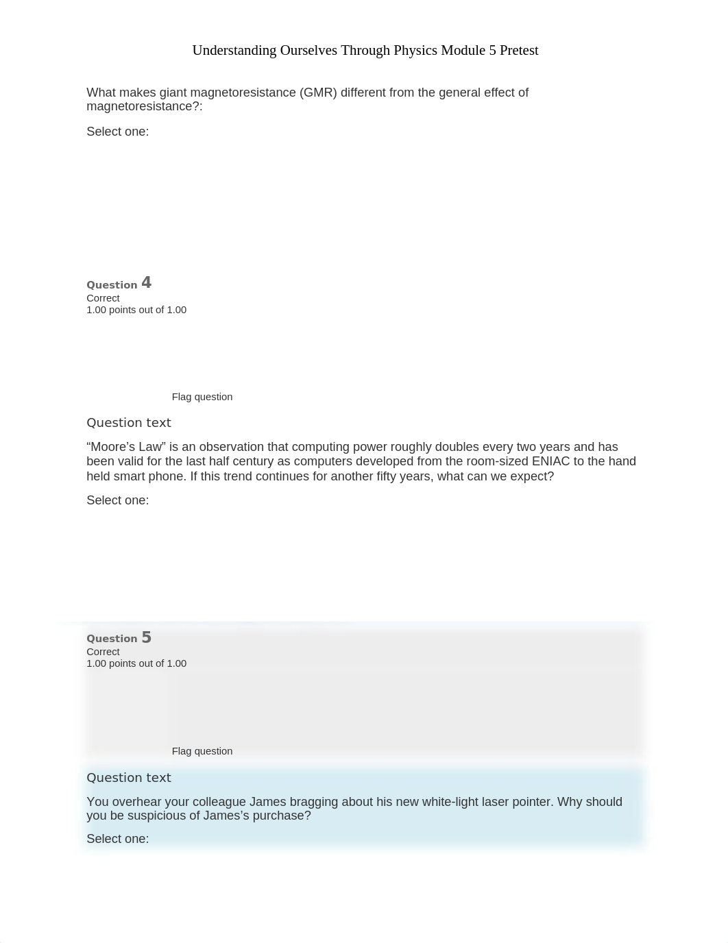 Understanding Ourselves Through Physics Module 5 Pretest.docx_dh6uf5tk996_page2