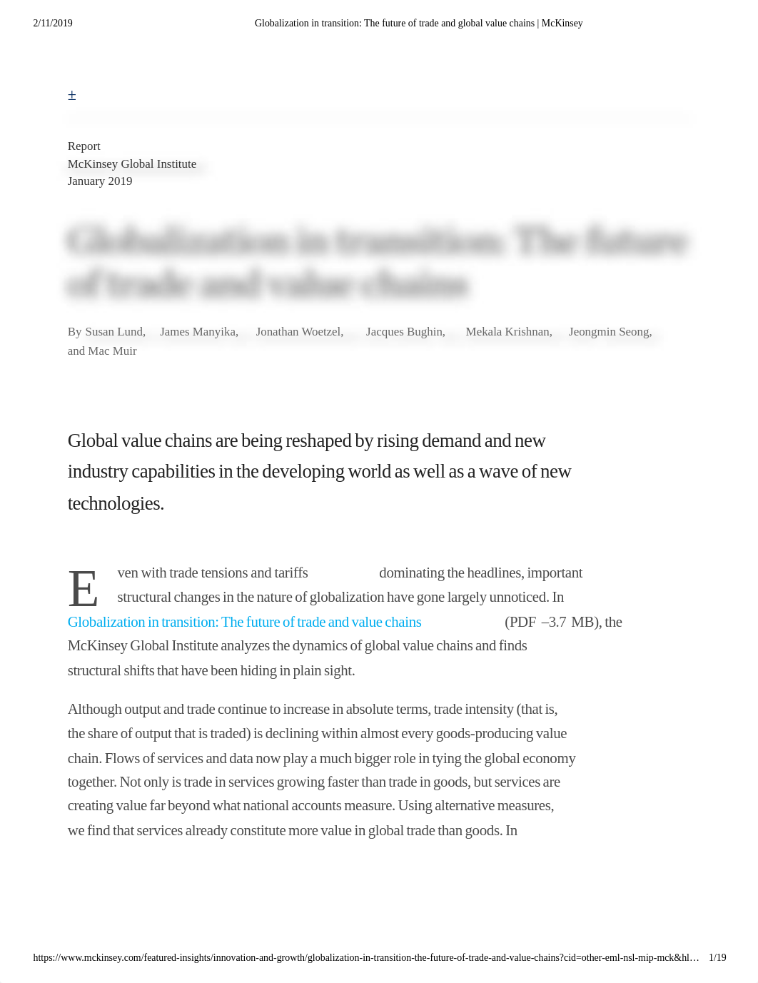 McKinsey Jan 2019 - Globalization in transition Overview (1).pdf_dh6uw96h2k3_page1