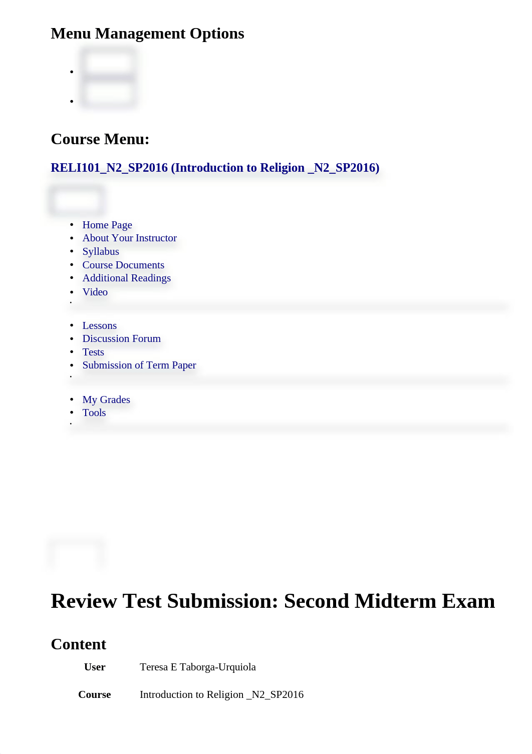 Review Test Submission_ Second Midterm Exam - RELI101_N2....html_dh6vjj26ksu_page2