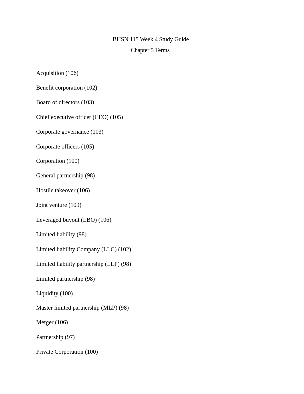 BUSN 115 Week 4 Study Guide_dh77occ5ajv_page1