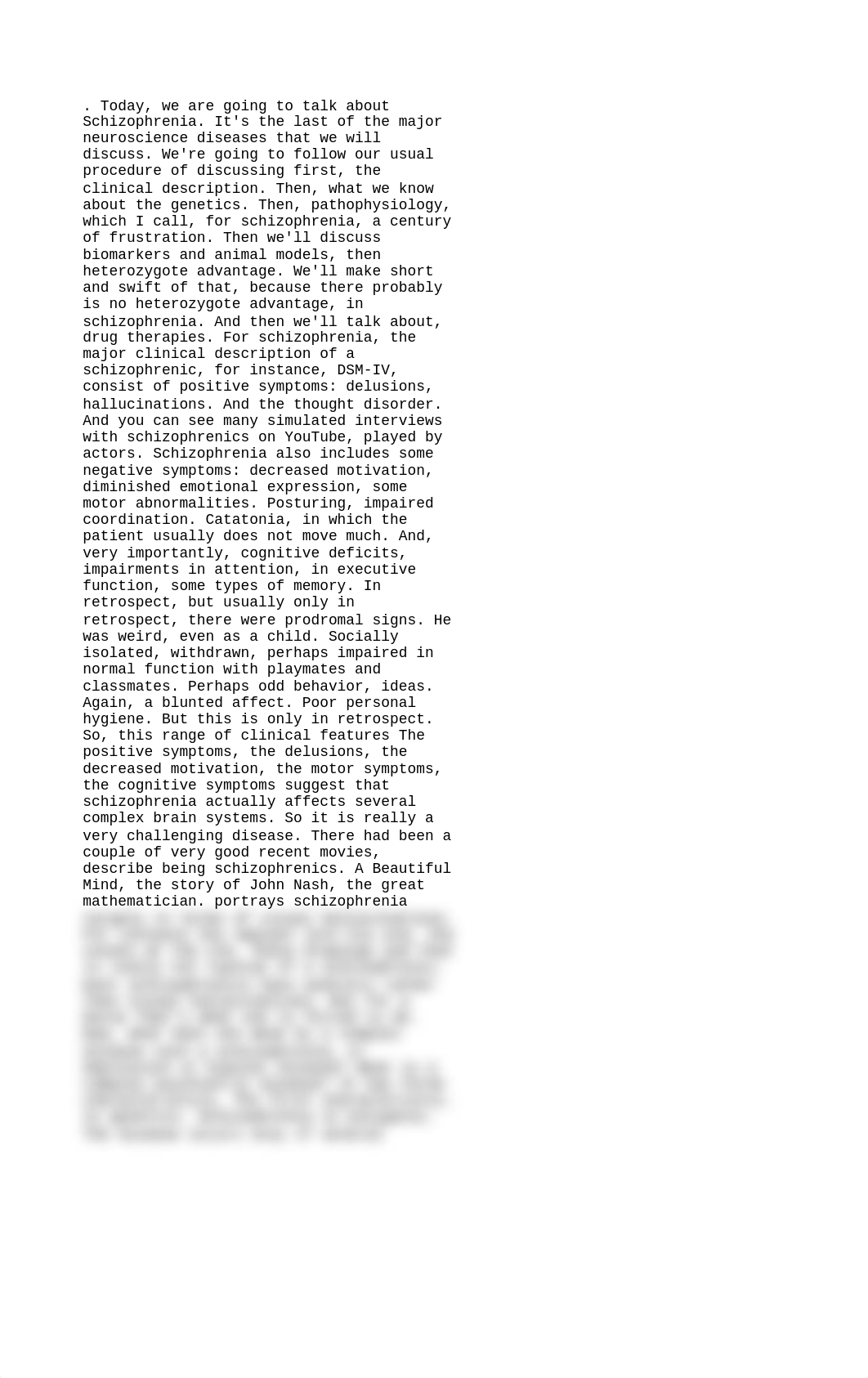 5 - 9 - 48. Schizophrenia. Clinical Description; Genetics (11-24)_dh7b7dv78h6_page1