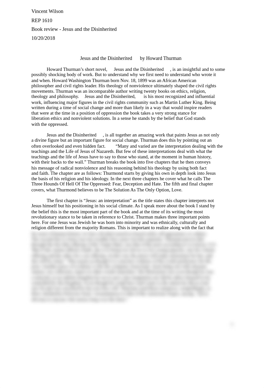 Jesus and the Disinherited by Howard Thurman.docx_dh7budo1fg8_page1