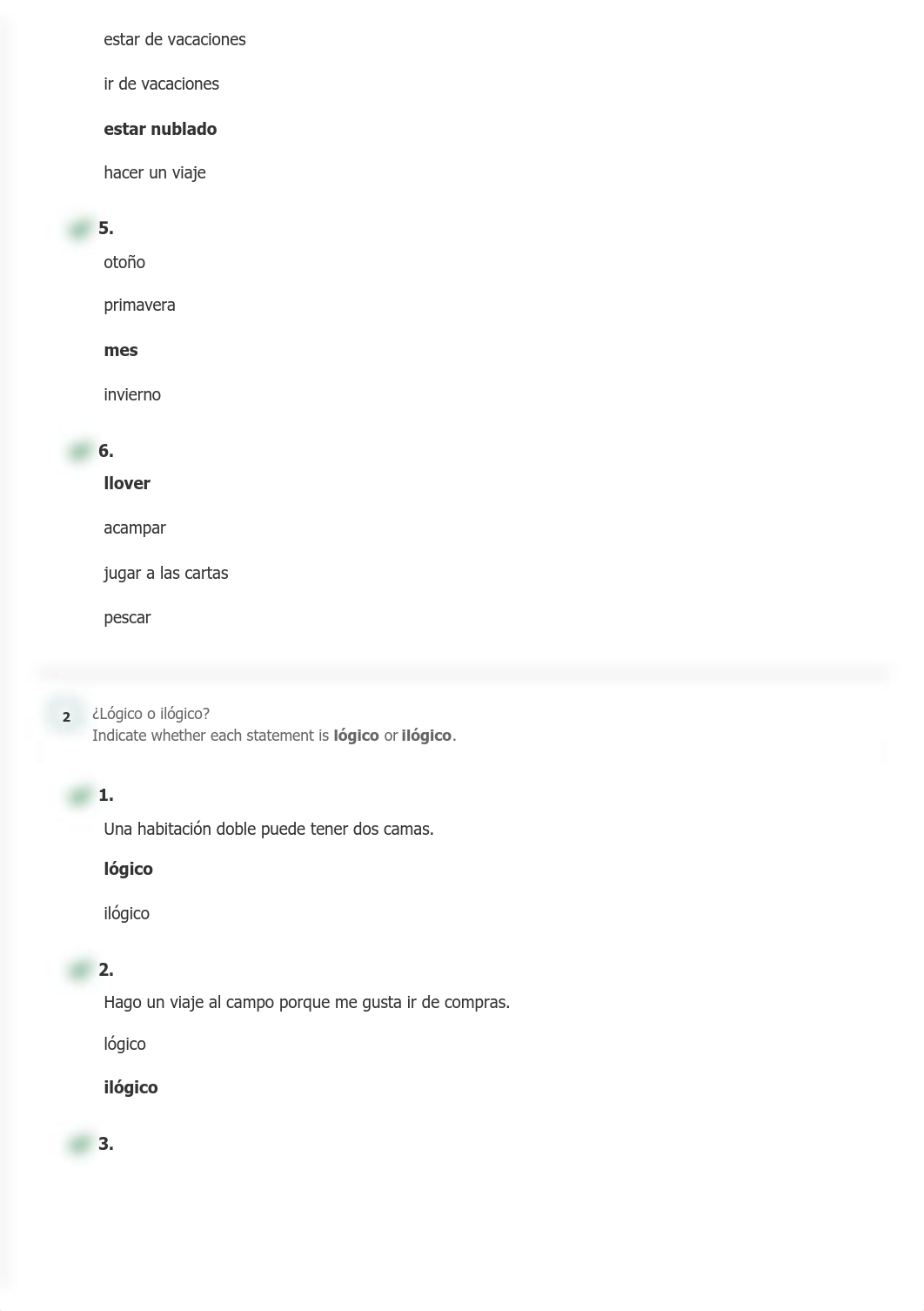 !!COMPLETED AND GRADED!! Lección 5 Contextos- Autoevaluación (Sample test with 100% correct answer_dh7c9gcirtb_page2